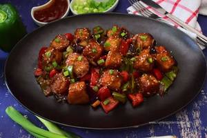 Chilli paneer dry