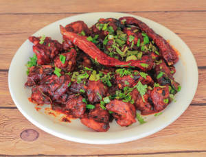 Chilli Mushroom Dry