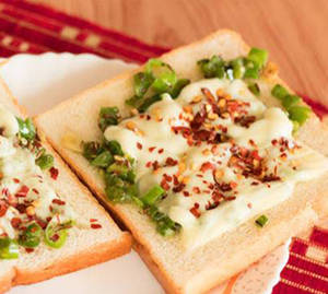 Capsicum Cheese Toast