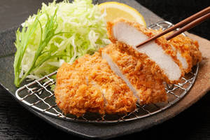 Chicken / Fish Tonkatsu [ Crispy Japanese Panko Crumbs,imported Tonkatsu Sauce Signature Dish]
