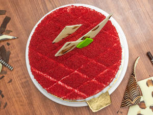 Eggless Red Velvet Cake  (1/2 kg)