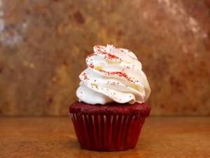 Eggless Red Velvet Cupcake