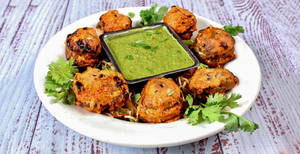 Stuffed Mashroom Tikka Dry