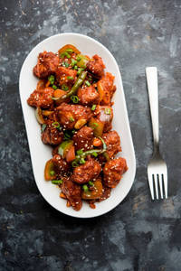 Chicken Manchurian Dry