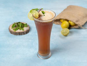 Honey Mint Lemon Iced Tea