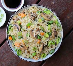 Mushroom Fried Rice