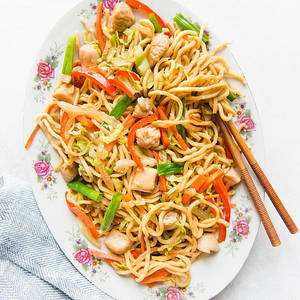 Egg Chicken Noodles