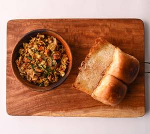 Egg Bhurji Paav (2 Egg)