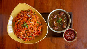 Veg Triple Schezwan Rice