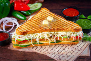 Veg Cheese Grill Sandwich