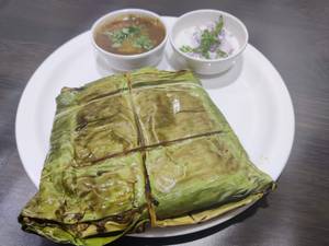 Leaf Chettinad Chicken Parotta