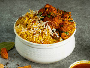 Chicken 65 Biryani