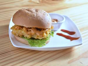 Pizzaa Ghar Special Burger                                                                                             