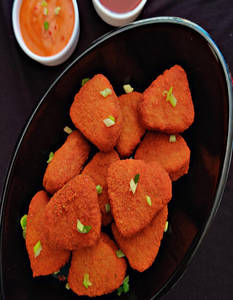Peri Peri Chicken Nuggets 9 Pcs With Dip