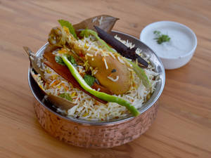 Kacche Murgh ki Biryani