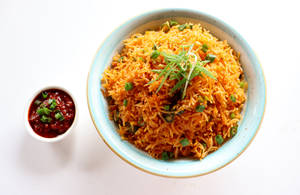 Vegetables Schezwan Rice