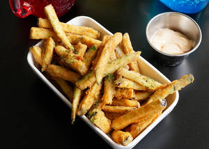 Eggplant And Zucchini Fries