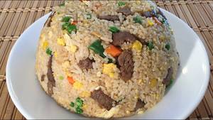 Beef fried rice