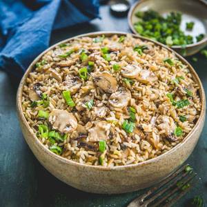 Mushroom Fried Rice  