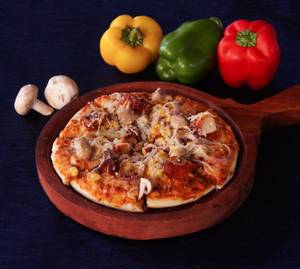 Chicken Mushroom Pizza