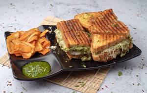 Cheese Chilli Grilled Sandwich
