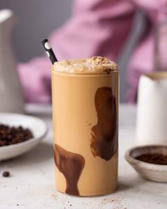 Classic Coffee Shake With Vanilla Ice Cream