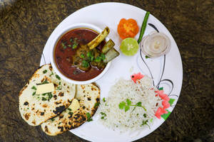 Mutton thali