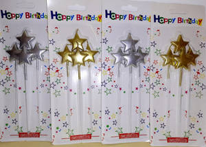 Star Stick Candles