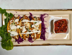 Crispy Chicken Tacos 