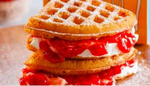Red Cherry Waffle