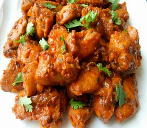Garlic Chicken Dry