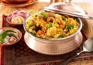 Vegetable Matka Biryani