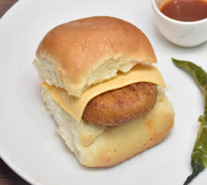 Spicy Cheese Burst Vada Pav