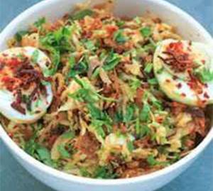 Egg Fried Atho + Egg Soup + Egg Masala