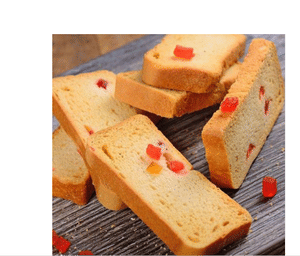 Cherry Cake Rusk ( 200 Grams )