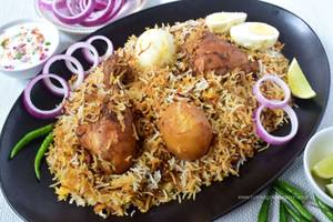Chicken Biryani Special With Egg