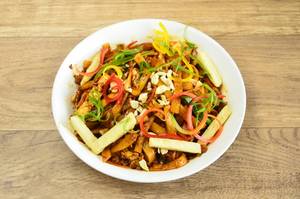 Veg Pan Fried Noodles with Sauce