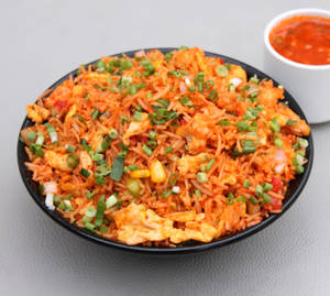 Schezwan Chicken Fried Rice