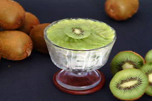 Kiwi with Ice Cream