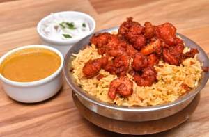 Prawns 65 Biryani