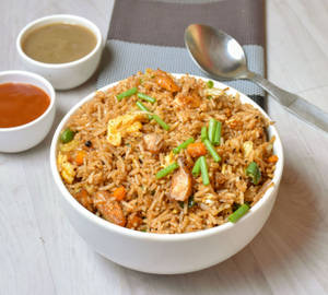 Schezwan Chicken Fried Rice
