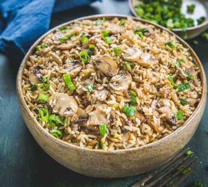 Chicken Mushroom Fried Rice