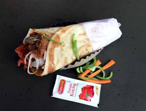 Cheese Chilli Manchurian Roll