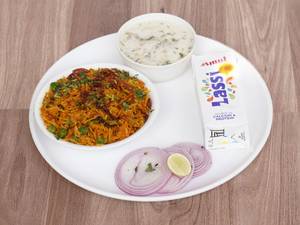 Veg Biryani Combo    