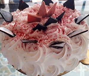 Eggless Red Velvet Mousse Cake ( 1 Pound)