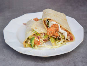 Chicken zinger shawarma