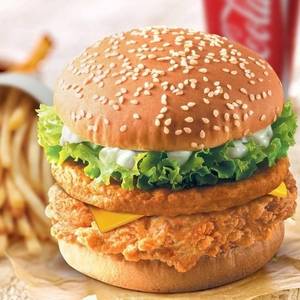 Chicken Tower Burger