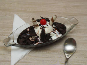 The Chocolate Room Brownie Sundae