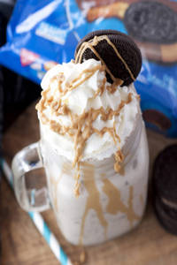 Oreo With Peanut Butter Shake