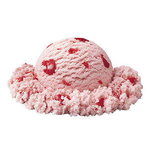 Single Scoop Strawberry Ice cream